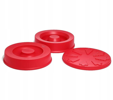 Forma do pieczenia ciasta silikonowa 25cm - 3 elementy