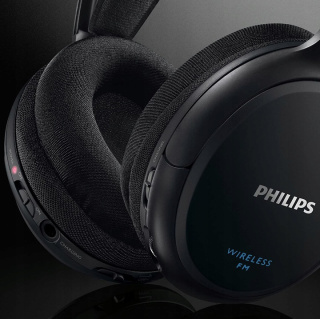 Słuchawki bezprzewodowe Philips SHC5200 niekompletny